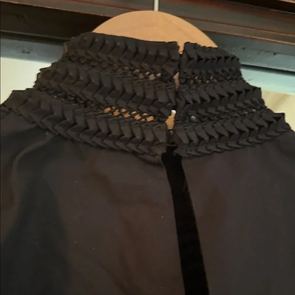 Fendi Black Smocked Top - Picture 9 of 9